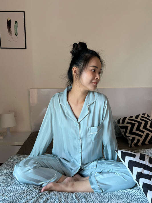 Cozy Collection : Long sleeve + long pants (Mint)