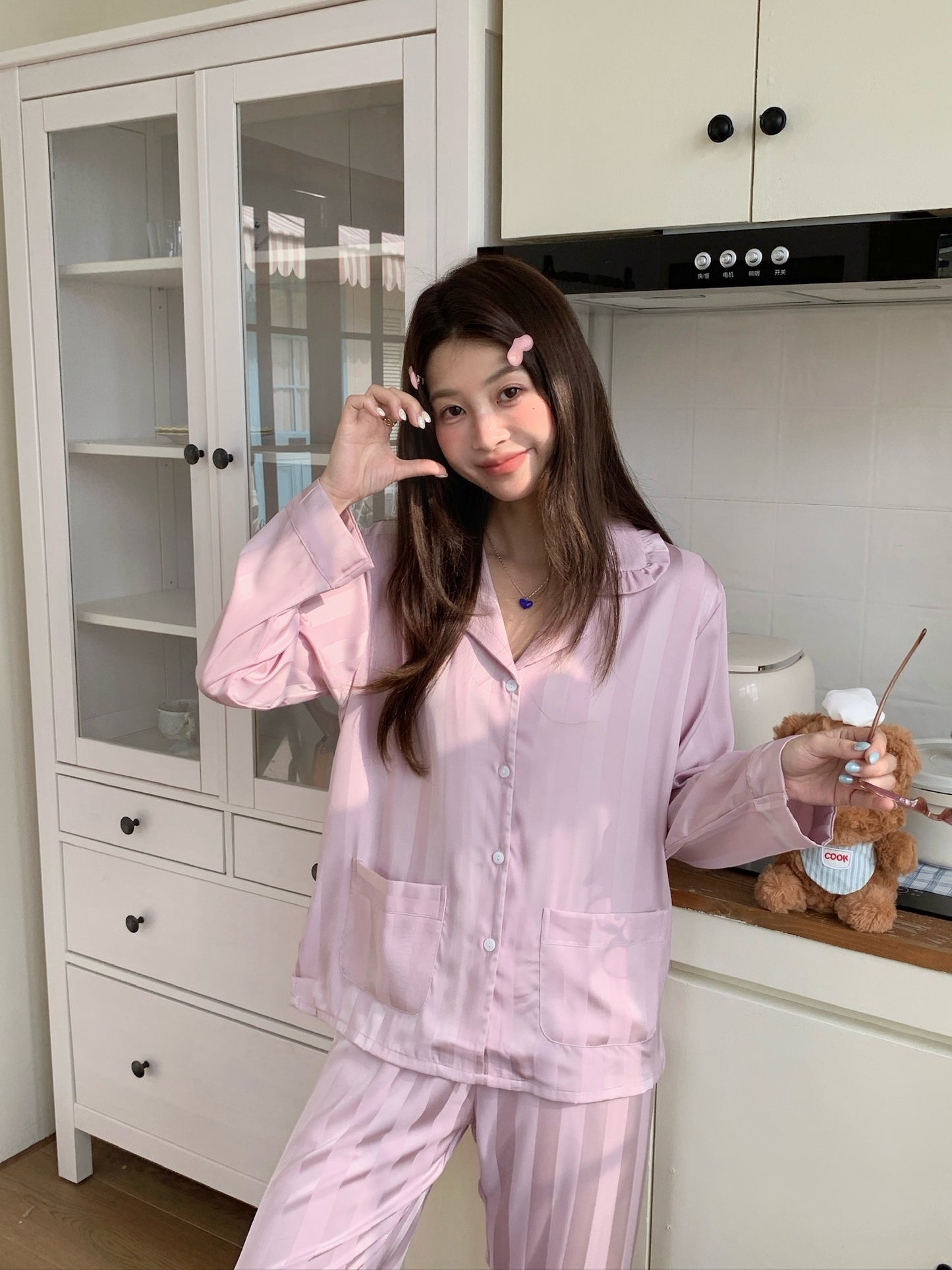 Molly Collection : Long Sleeve with Long Pants (Lupine)
