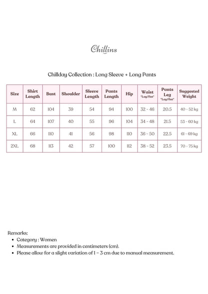 [ IMPERFECT RM89 ] Chillday Long Collection - Blue