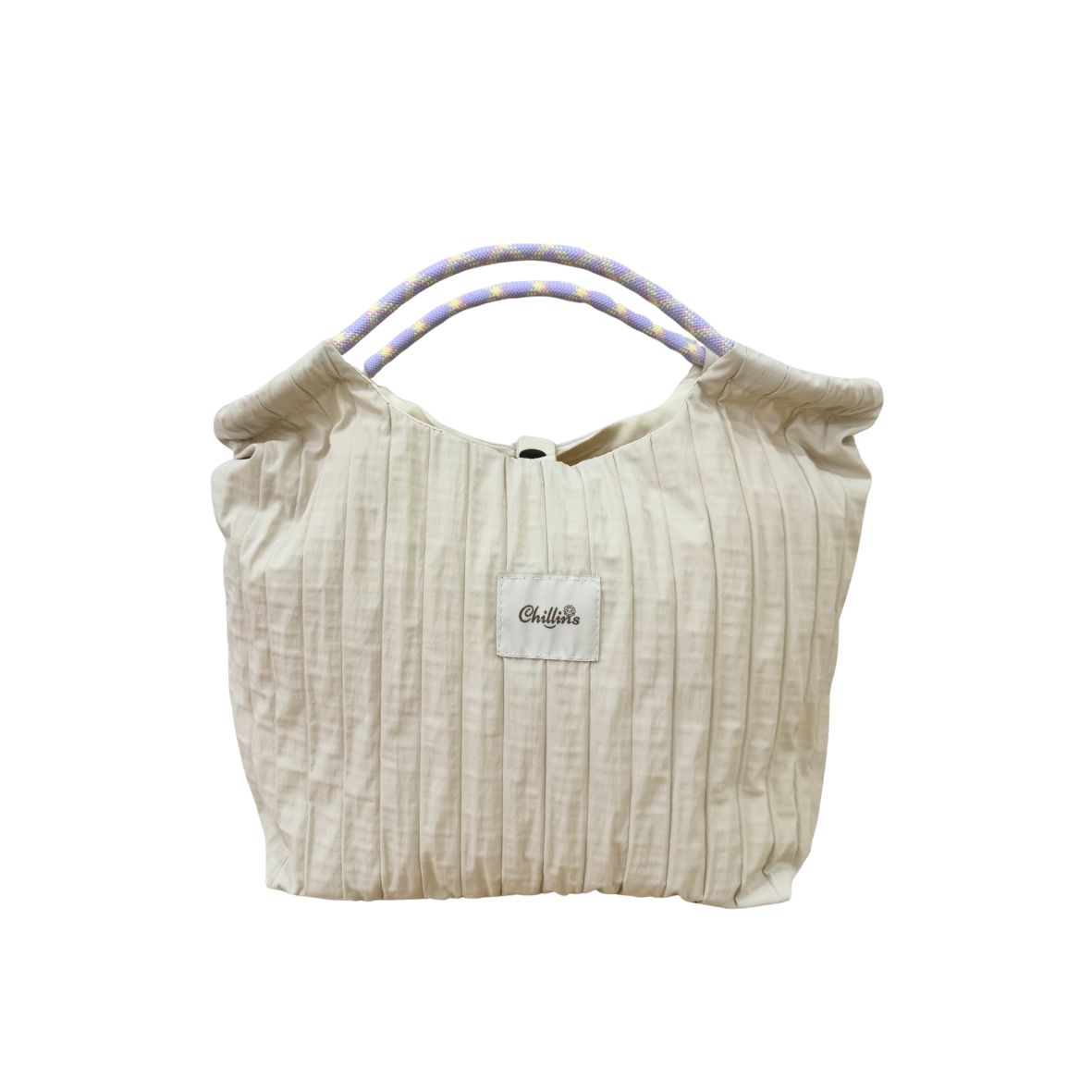 Chillins Carry Tote Bag (Cream White)