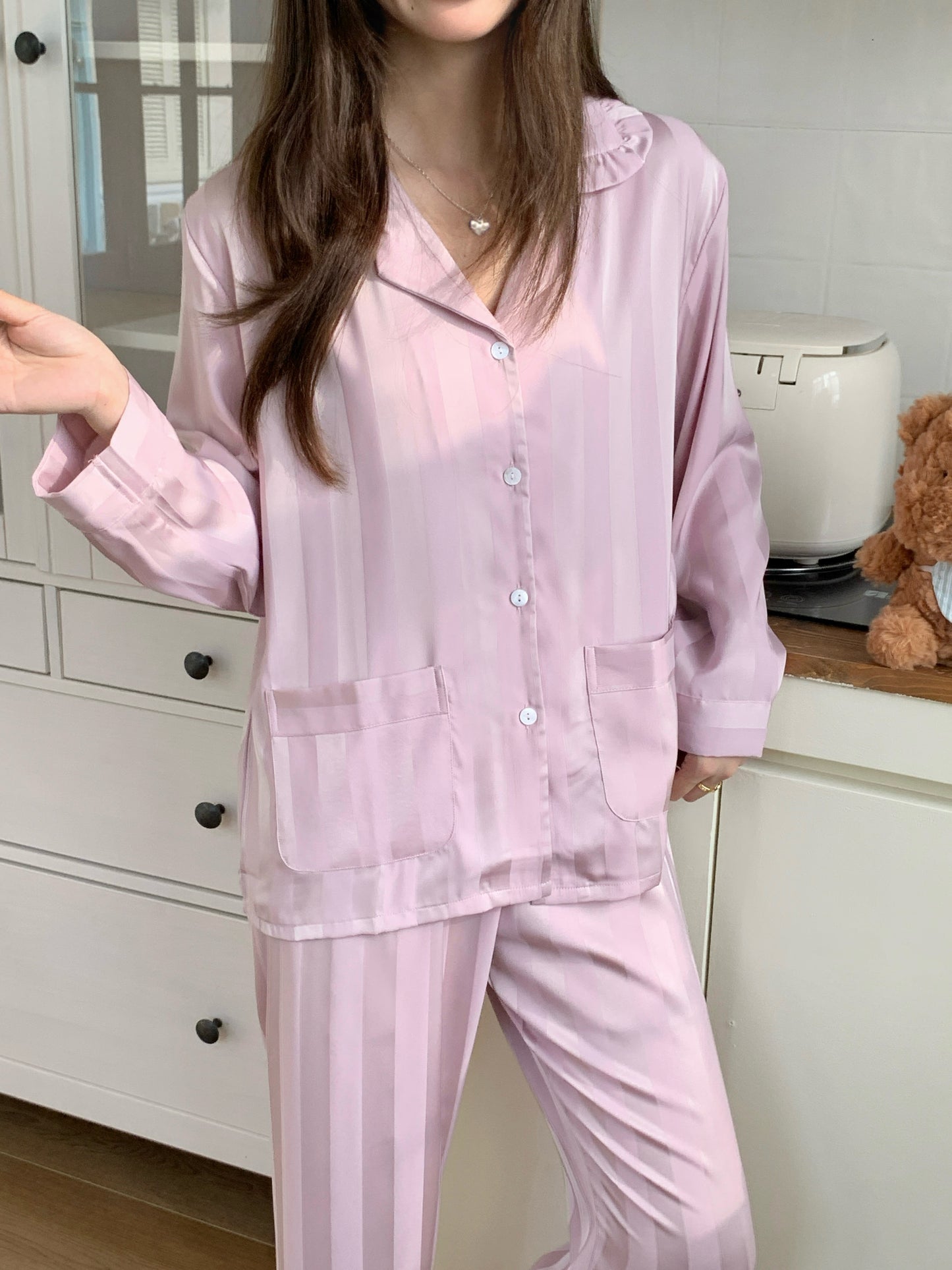 Molly Collection : Long Sleeve with Long Pants (Lupine)