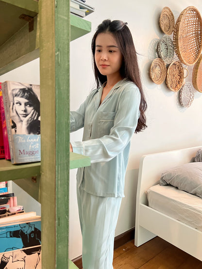 Cozy Collection : Long Sleeve with Long Pants (Mint)