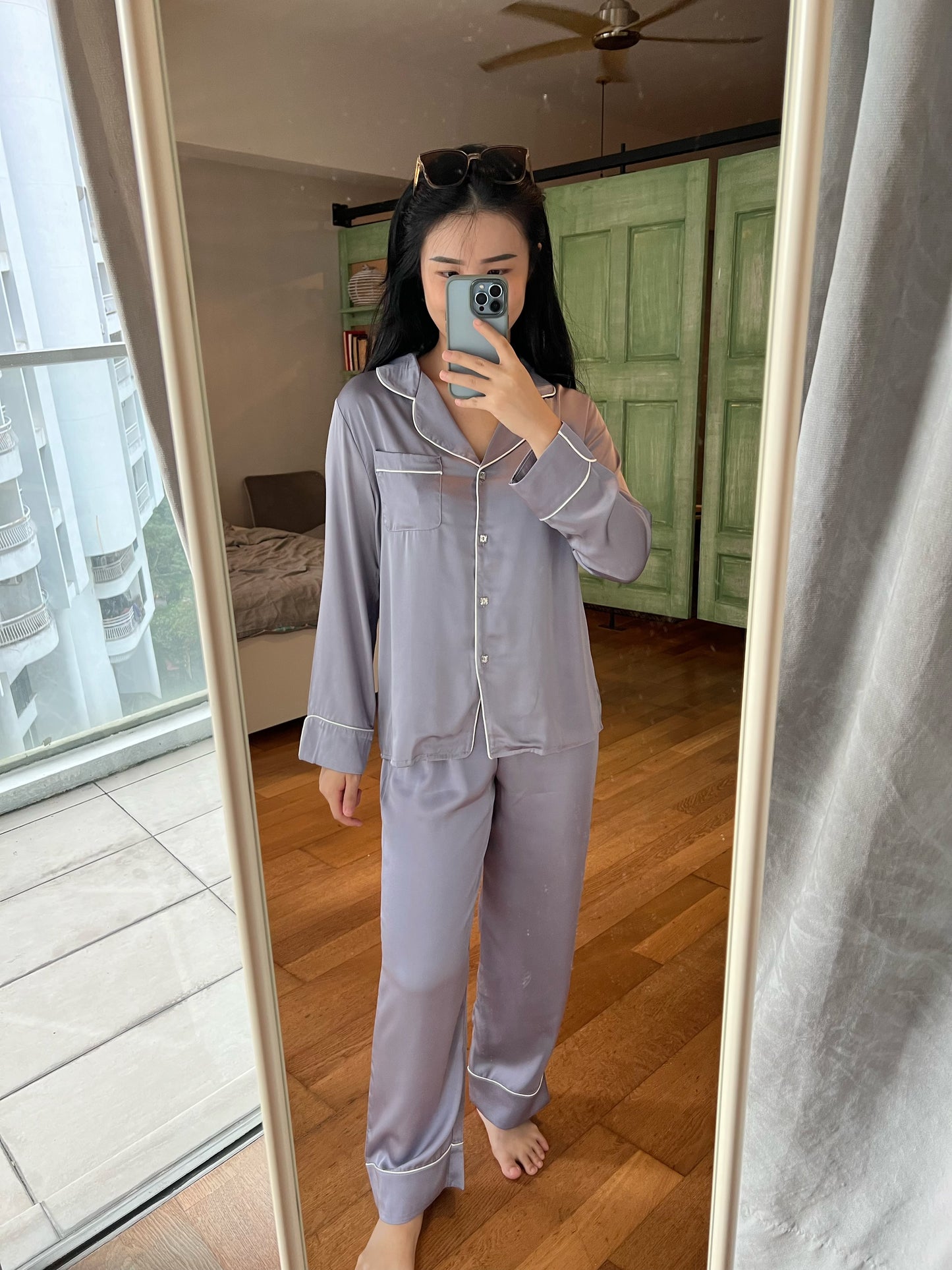 Blaire Collection : Long sleeve + long pants (Lavender)