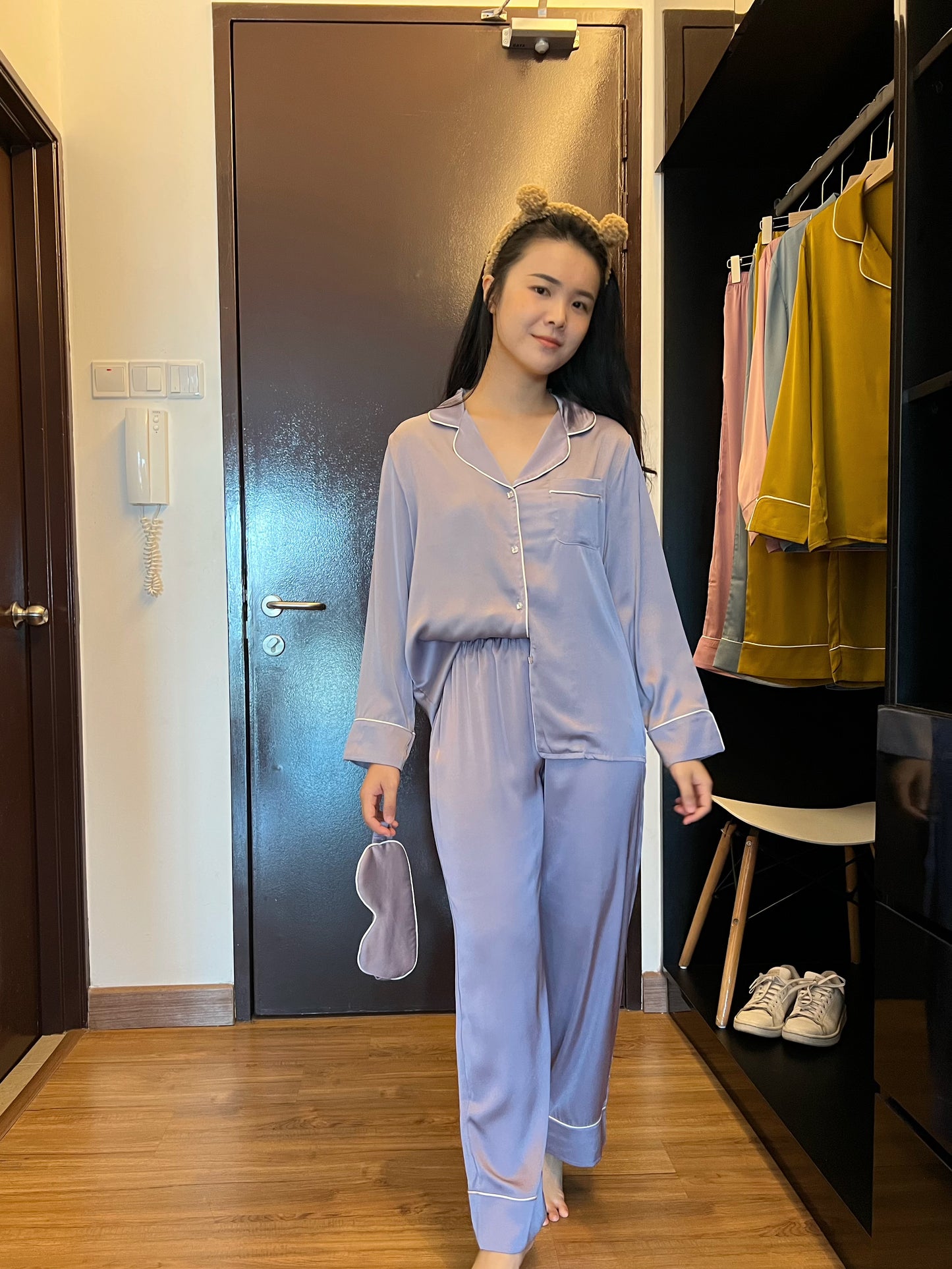 Blaire Collection : Long sleeve + long pants (Lavender)