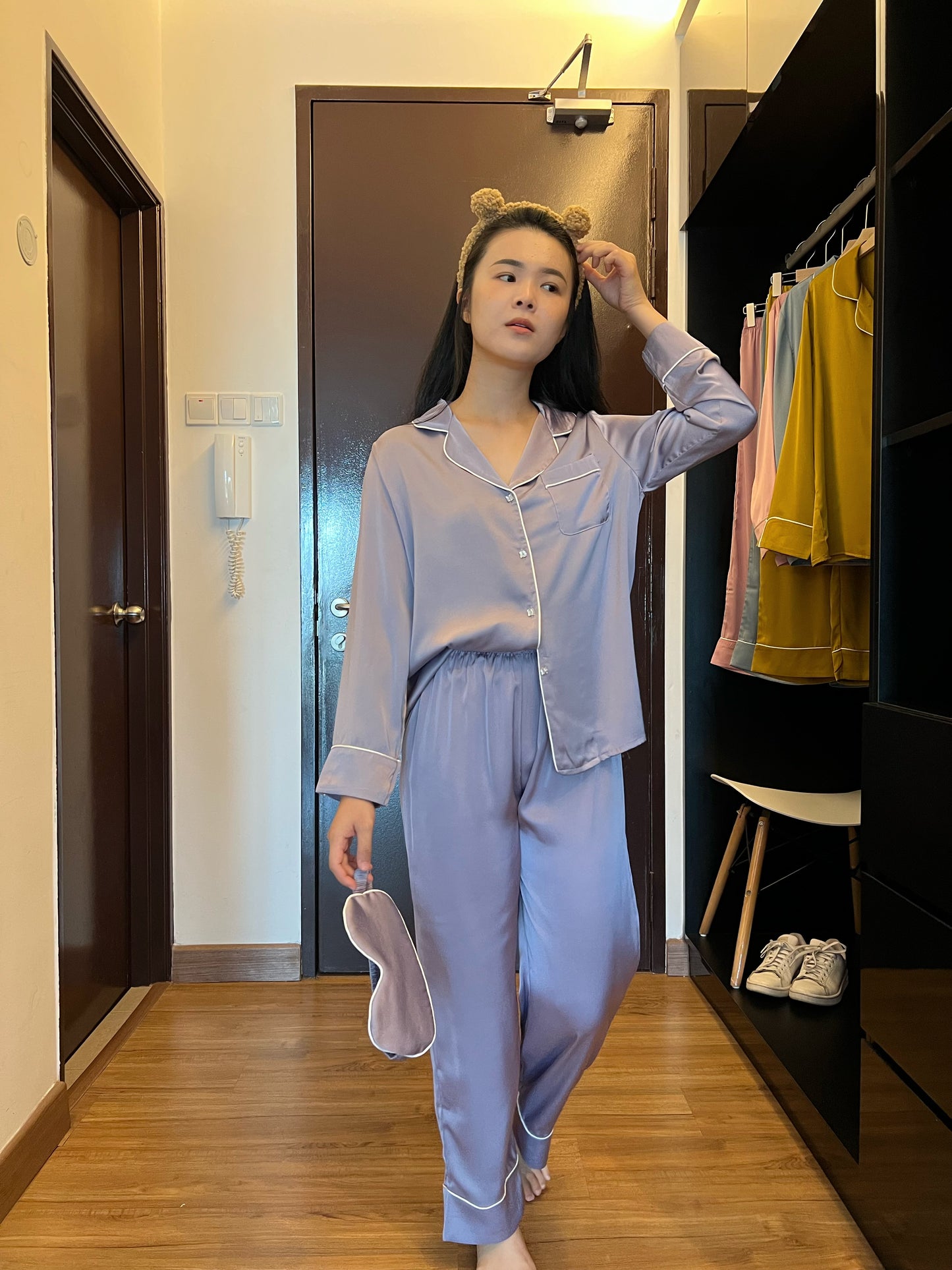 Blaire Collection : Long sleeve + long pants (Lavender)