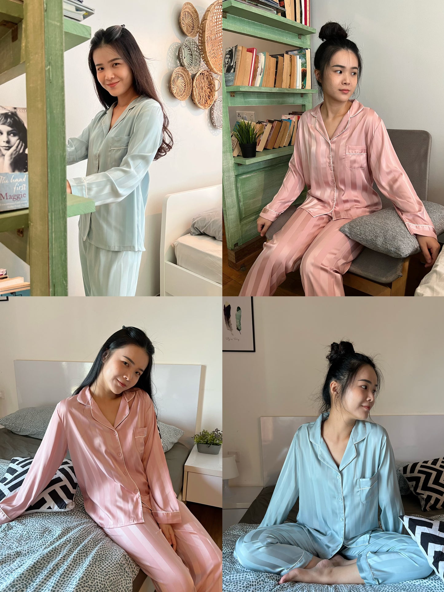 Cozy Collection : Long sleeve + long pants (Rose Pink)