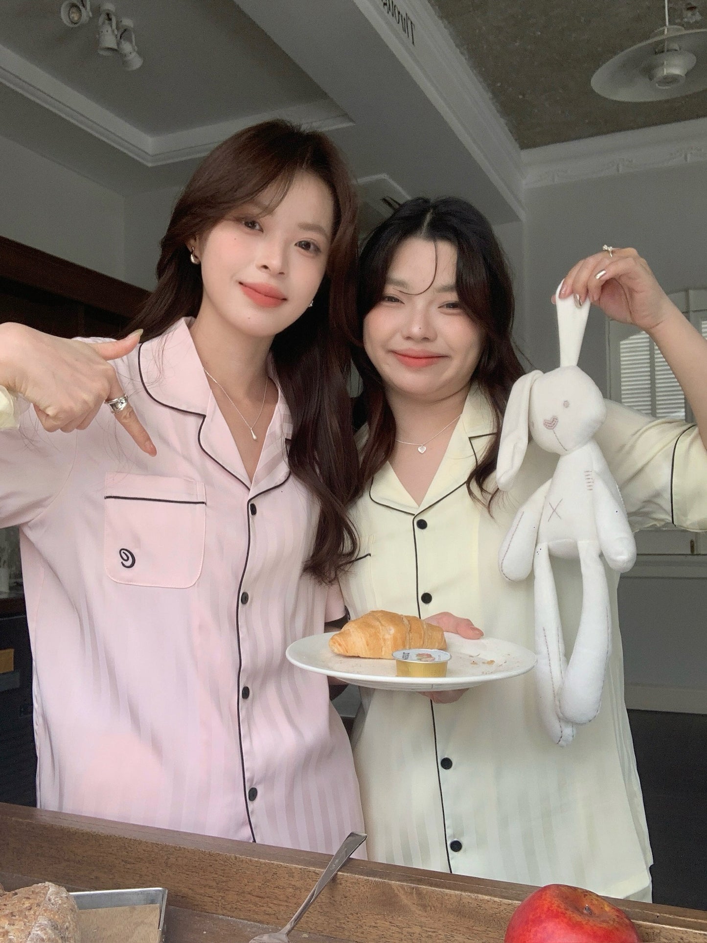 Chillday Collection : Short sleeve + short pants (Pink)