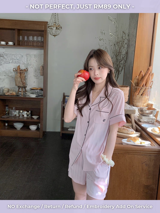 [ IMPERFECT RM89 ] Chillday Short Collection - Pink