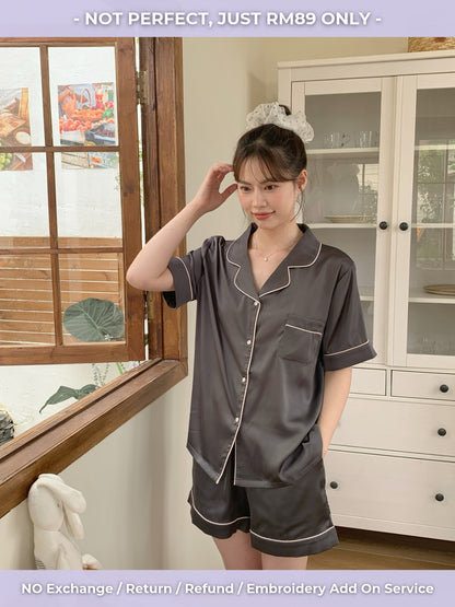 [ IMPERFECT RM89 ] Abby Collection - Charcoal Grey (M)