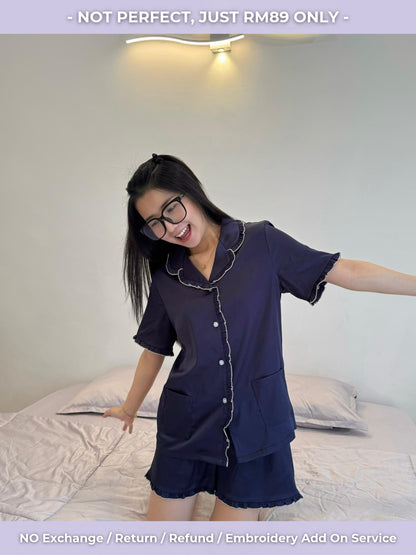 [ IMPERFECT RM89 ] Nicky Collection - Navy Blue