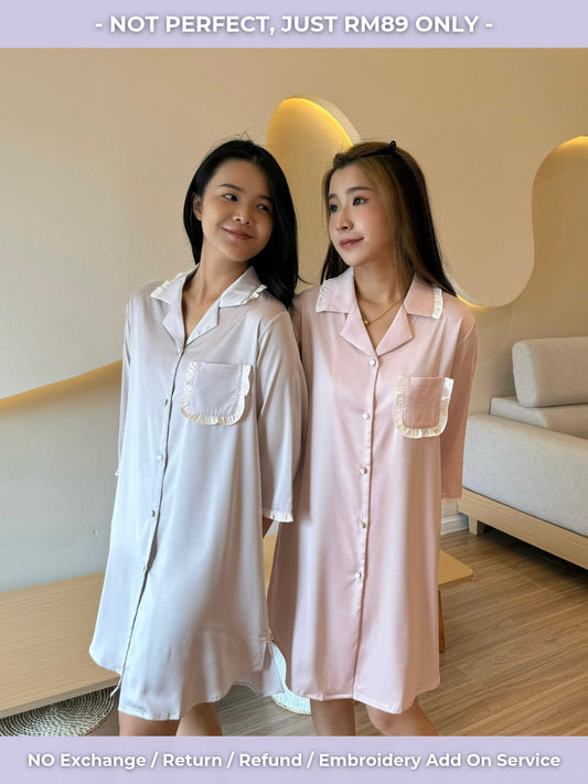 [ IMPERFECT RM89 ] Faye Collection - Yam / Pink