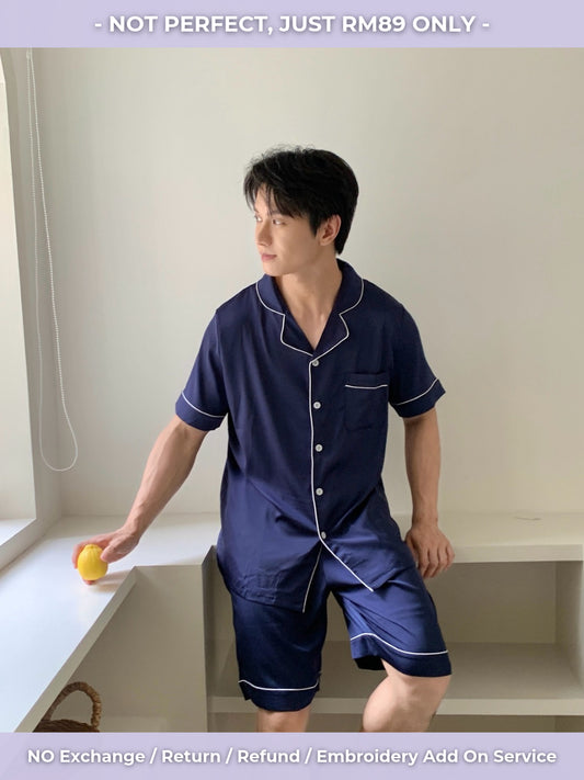 [ IMPERFECT RM89 ] Eddie (Men) Collection - Navy Blue