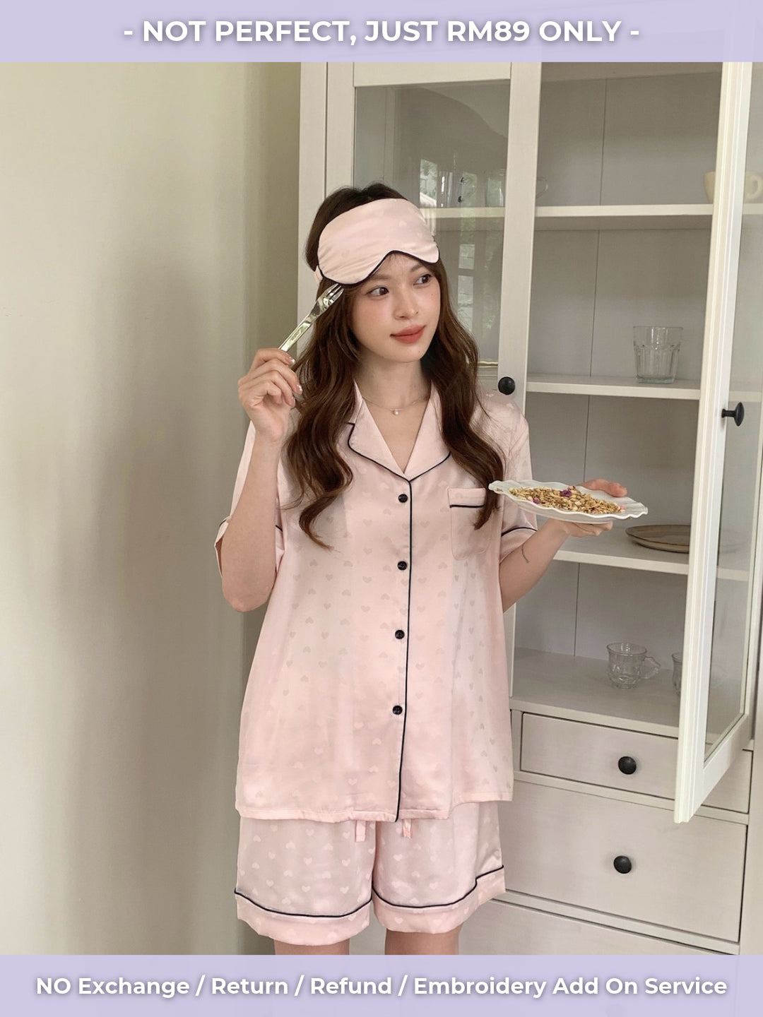 [ IMPERFECT RM89 ] Lovie Collection - Pink
