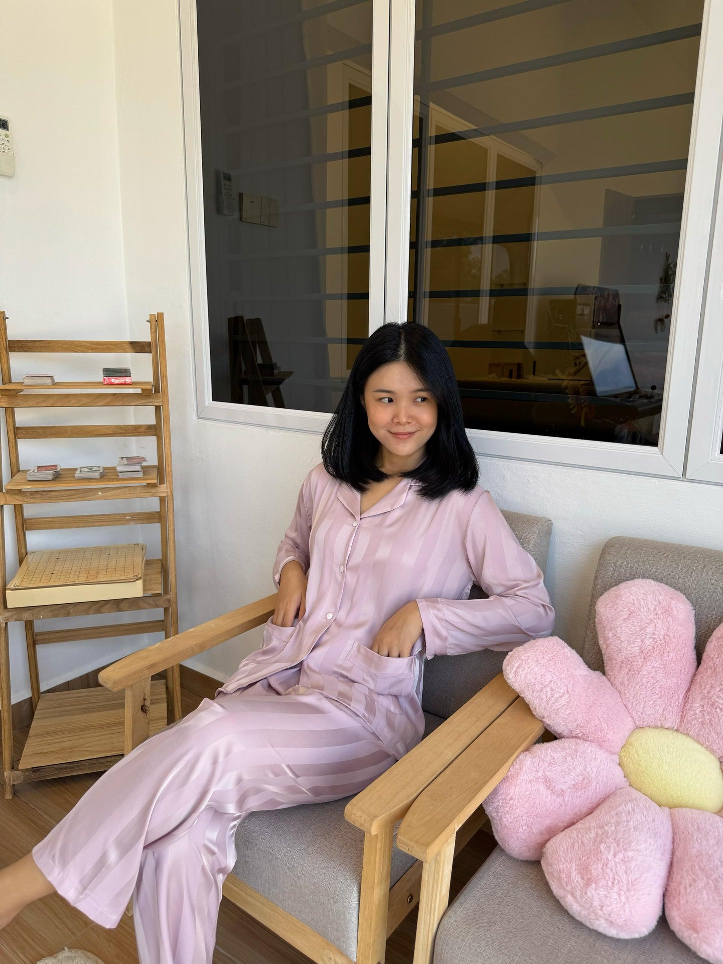 Molly Collection : Long sleeve + long pants (Lupine)