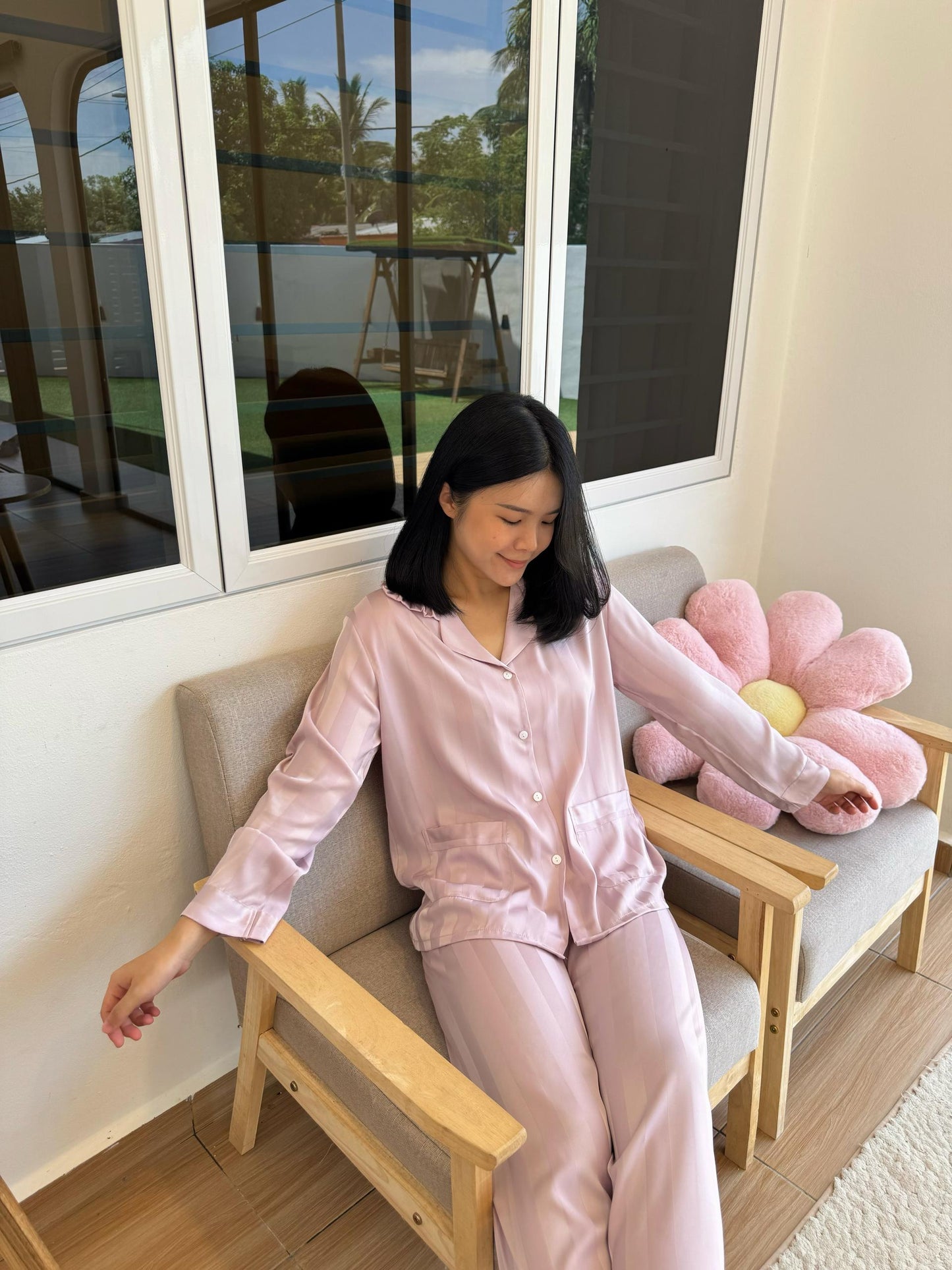 Molly Collection : Long sleeve + long pants (Lupine)
