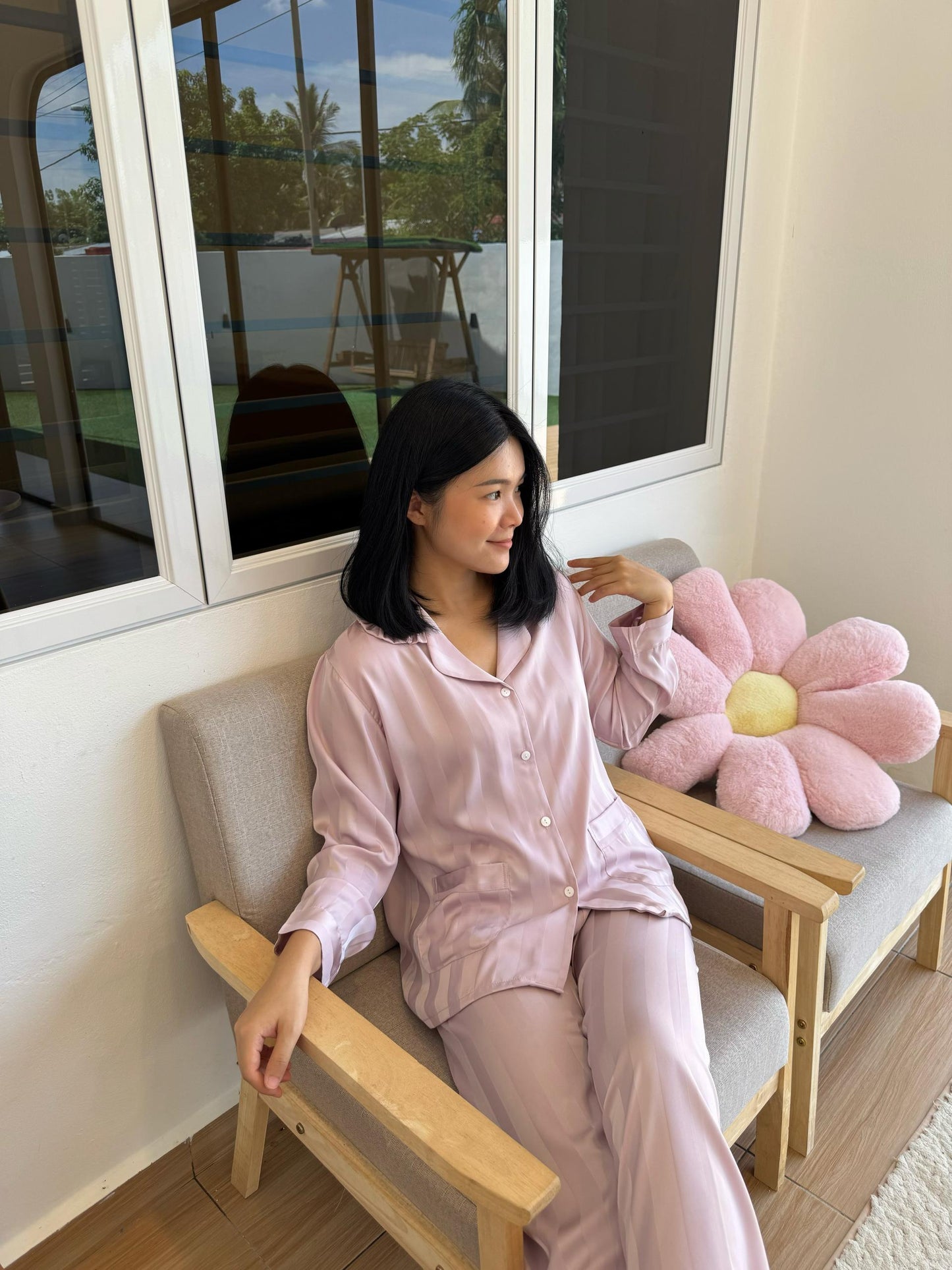 Molly Collection : Long sleeve + long pants (Lupine)