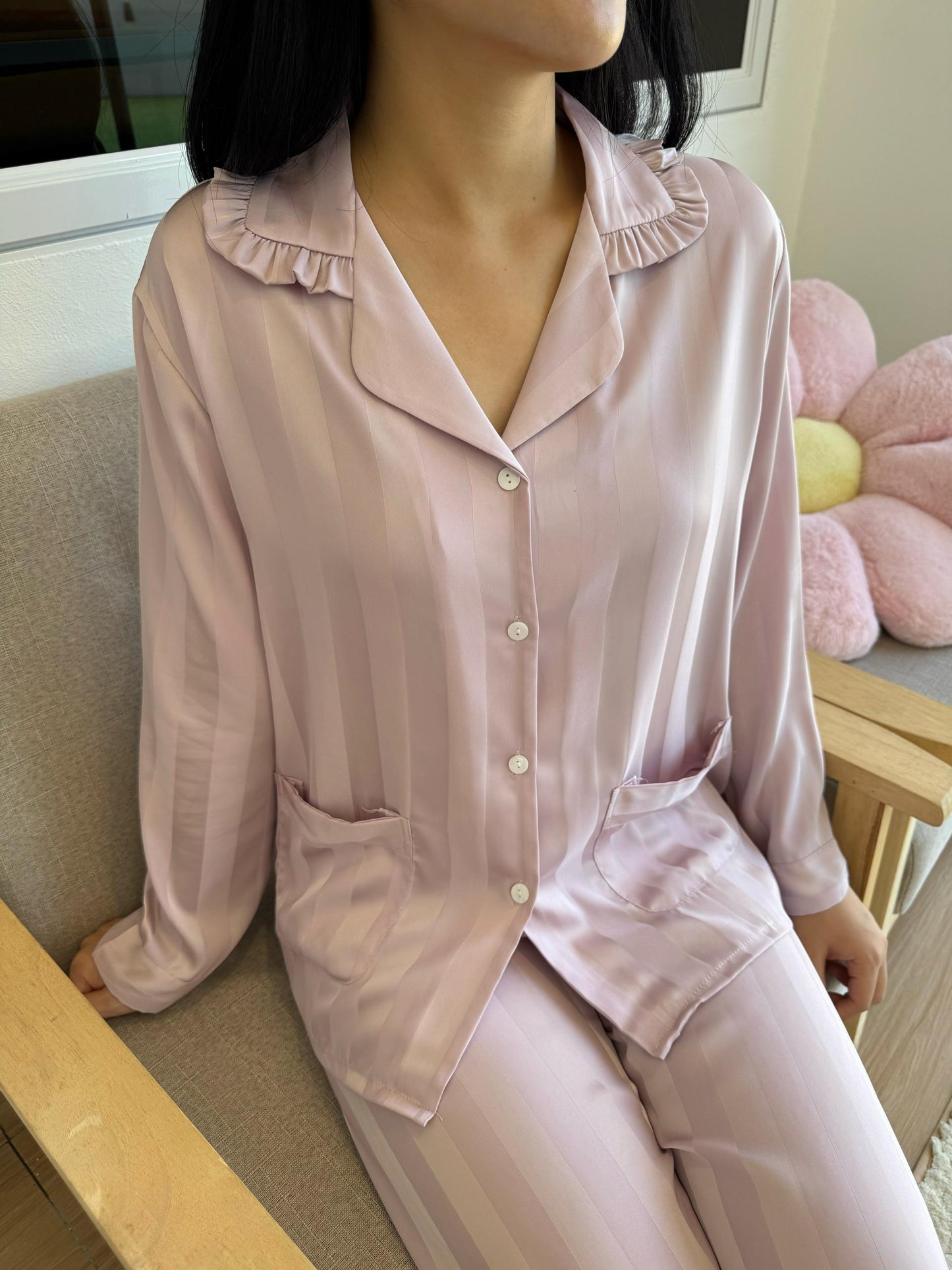 Molly Collection : Long sleeve + long pants (Lupine)