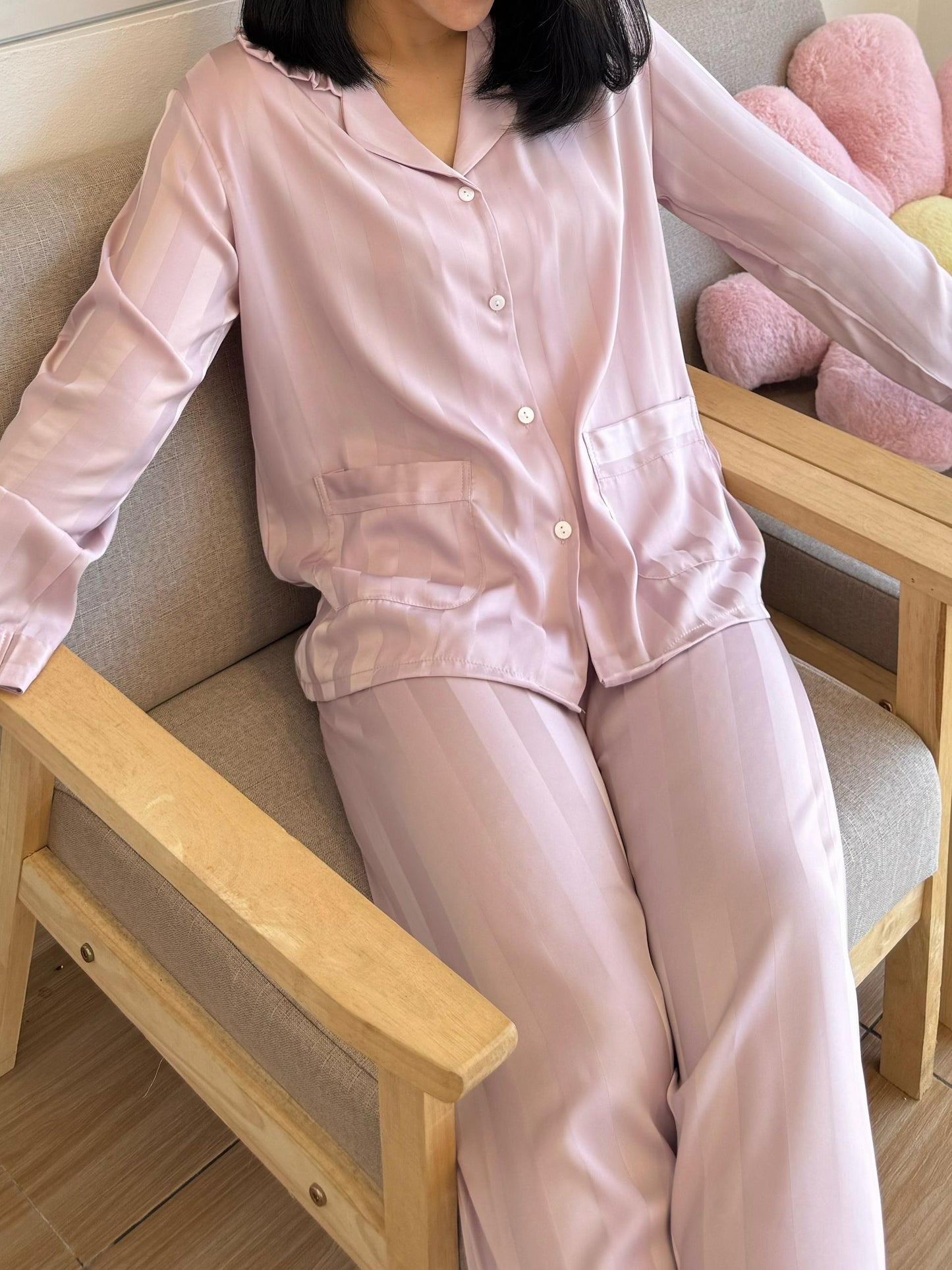 Molly Collection : Long sleeve + long pants (Lupine)